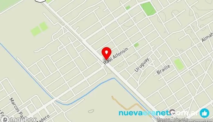 mapa de Panaderia Farutt Panadería en La Banda
