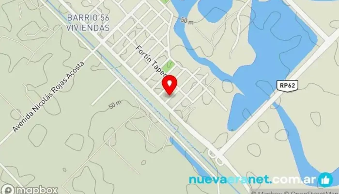 mapa de Panaderia flor de lis Panadería en Puerto Vilelas