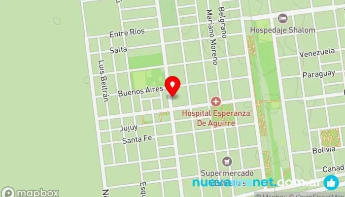 mapa de Panaderia Ga-Vi Panadería en Las Lajitas