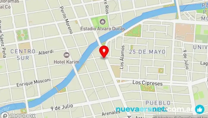 mapa de Panadería Goya's Panadería en Cutral Co