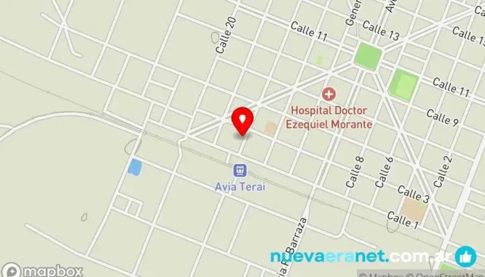 mapa de PANADERIA GRISKO Cafetería en Presidencia Roque Sáenz Peña