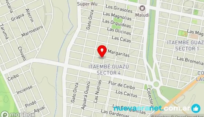 mapa de Panaderia hermosa Panadería en Posadas