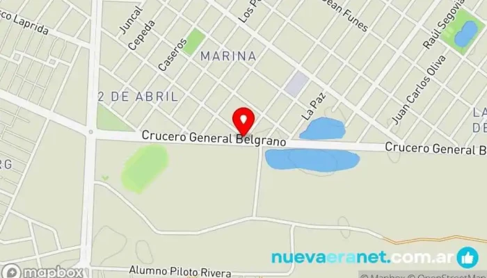mapa de Panaderia Imperial Panadería en Río Gallegos