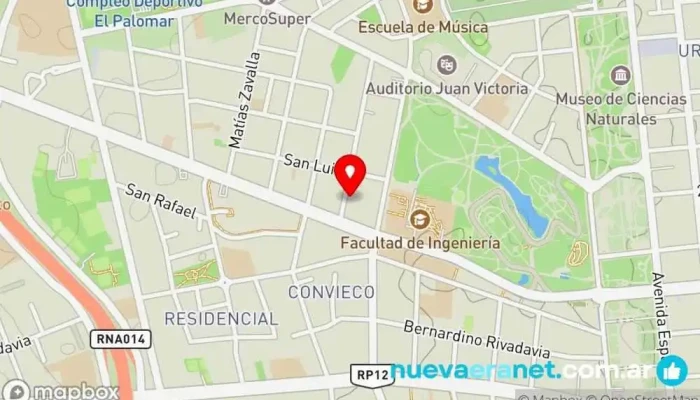 mapa de Panadería Ivonne Panadería en San Juan