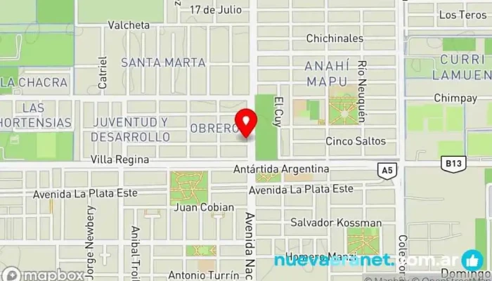 mapa de Panaderia 