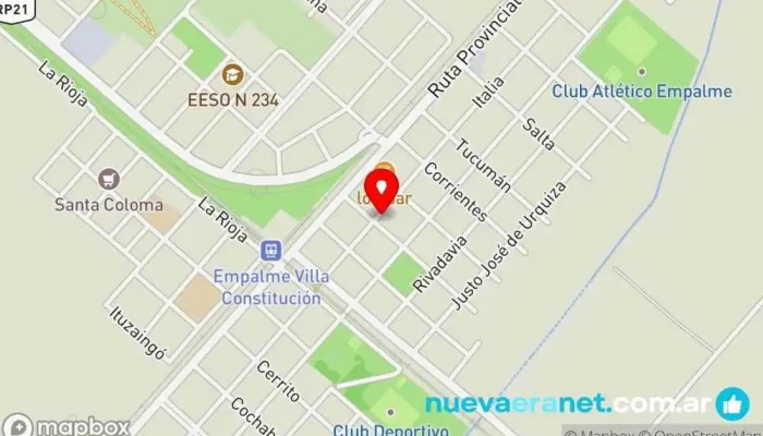 mapa de PANADERIA 