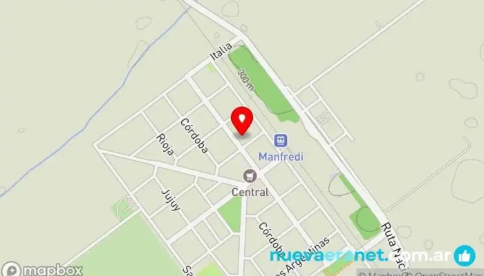 mapa de Panaderia La Casa Del Pan Panadería en Río Segundo
