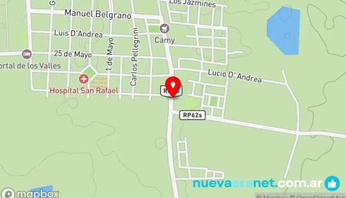 mapa de Panaderia La Casa Del Pann Panadería en El Carril