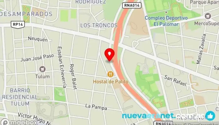 mapa de panaderia la casa Panadería en San Juan