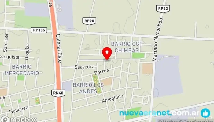 mapa de Panaderia 