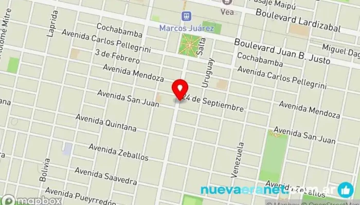 mapa de Panaderia la Colonia Panadería en CTK