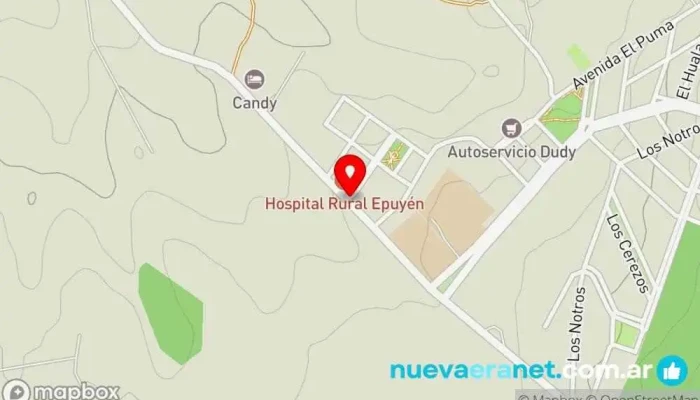mapa de Panaderia la cremona Panadería en Epuyén