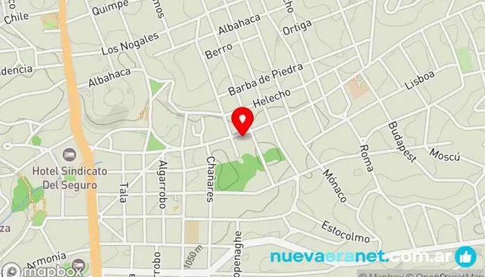 mapa de Panaderia la esperanza.... Panadería en Villa Giardino
