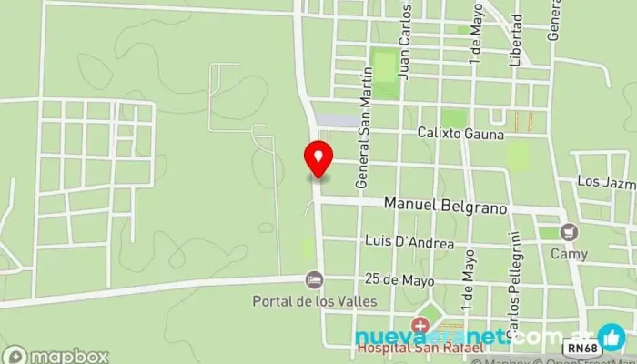 mapa de Panaderia 