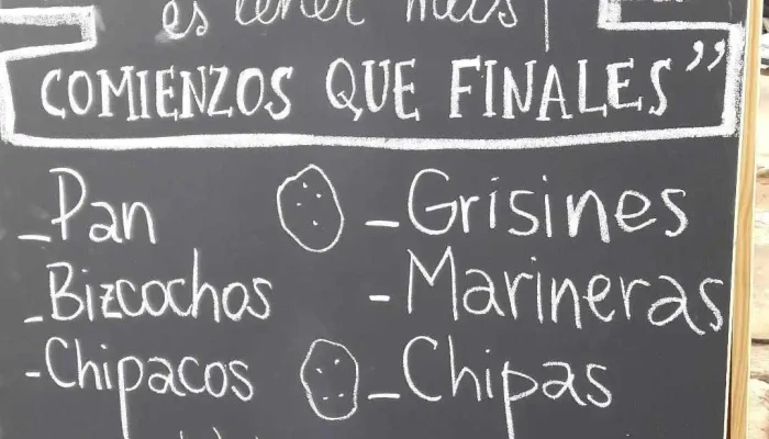 Panaderia La Familia -  Carta - Charata