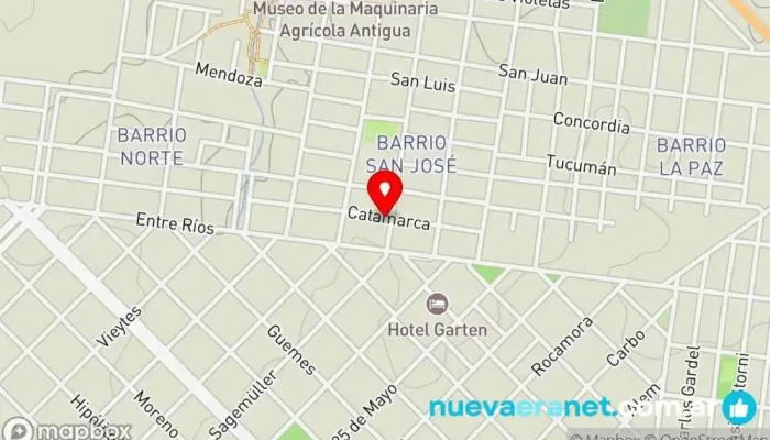 mapa de Panadería “La Familia” Panadería en Crespo