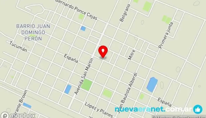 mapa de Panaderia La Ideal Panadería en Concepción del Bermejo