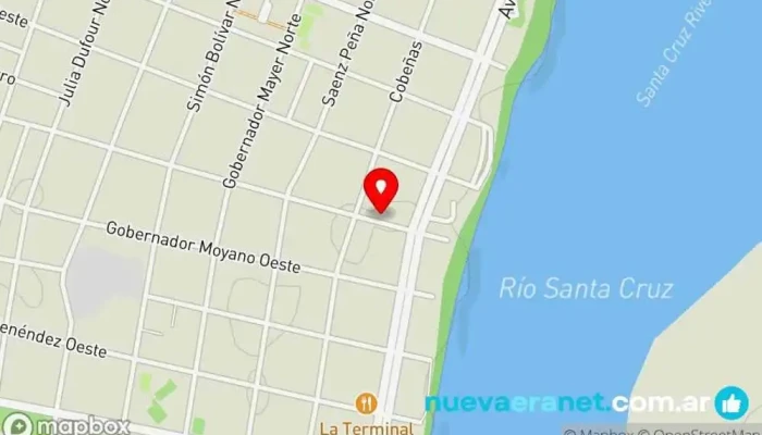 mapa de Panadería La Industrial Papo's Casa De Comidas Panadería en Cmte. Luis Piedrabuena