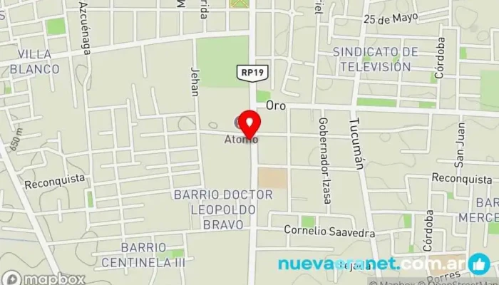 mapa de Panaderia La Mejor Panadería en Chimbas