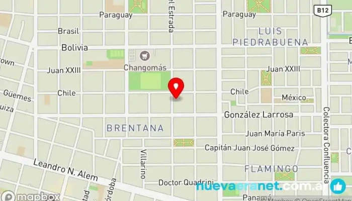 mapa de Panaderia La Nona Irma, Cipolletti, Río Negro Panadería en Cipolletti