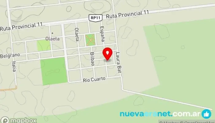 mapa de Panaderia la novena 2020 Panadería en Olaeta