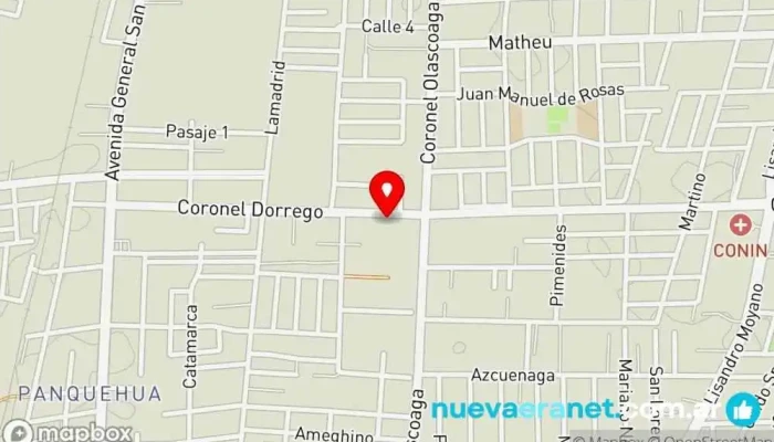 mapa de Panaderia La Nueva Belen Panadería en Las Heras