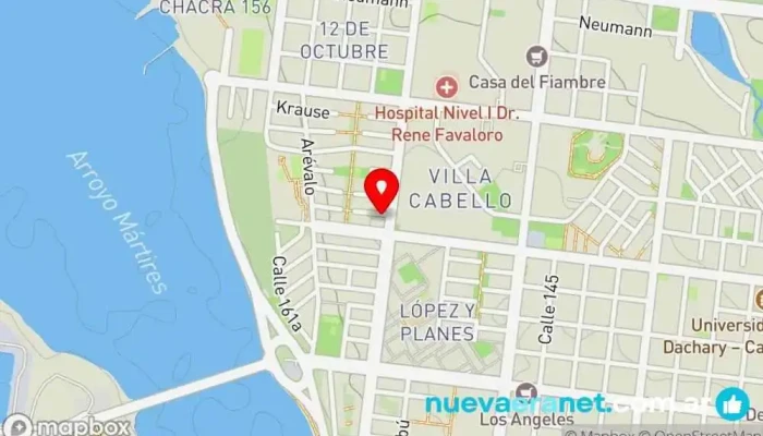mapa de Panaderia La Perla Panadería en Posadas