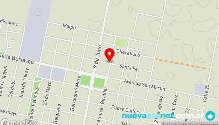 mapa de Panaderia 