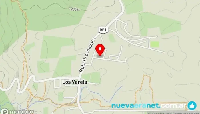 mapa de Panaderia La Prosperidad Panadería en Los Varela
