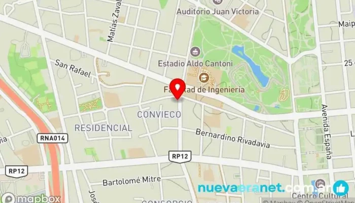 mapa de Panadería La Rosa Panadería en San Juan