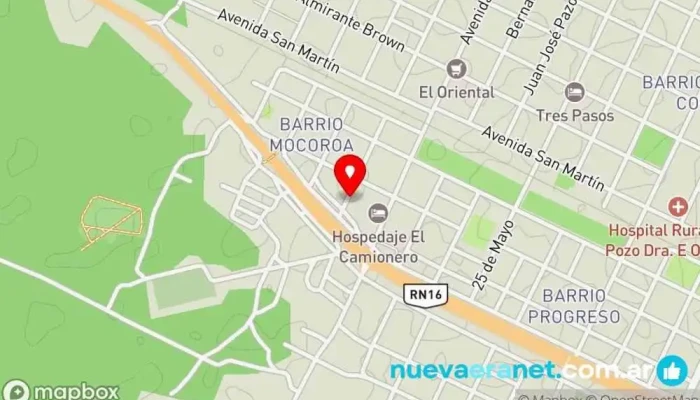 mapa de Panaderia La Rosita Panadería en Taco Pozo