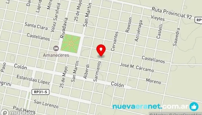 mapa de PANADERÍA 
