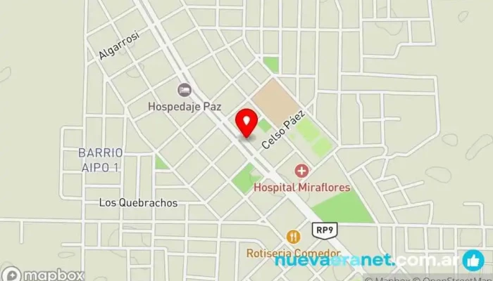 mapa de Panaderia 
