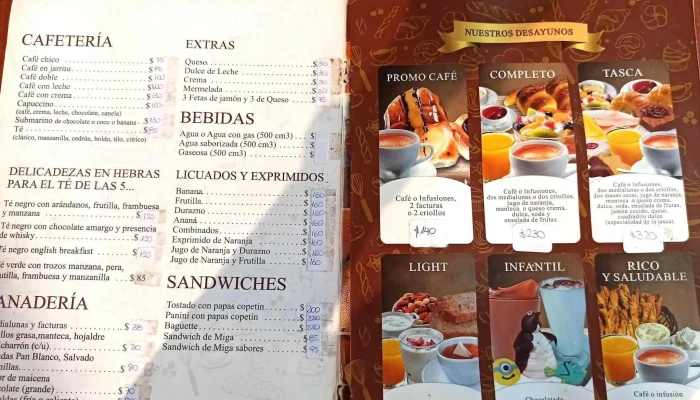 Panaderia La Tasca Cordoba -  Carta - Córdoba