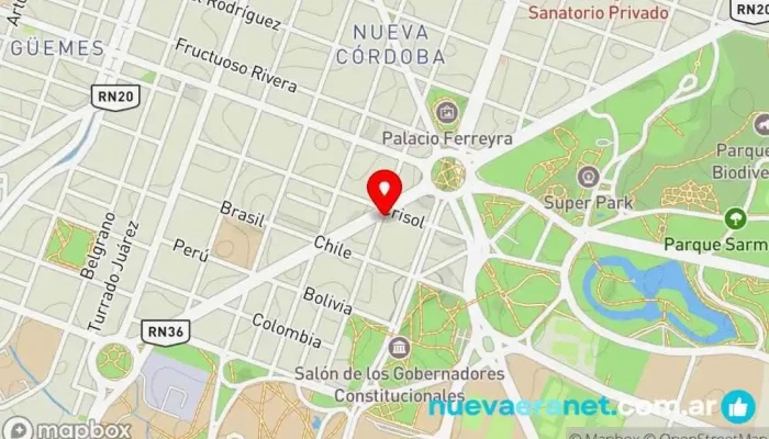 mapa de Panadería La Tasca Nueva Cordoba Panadería en Córdoba