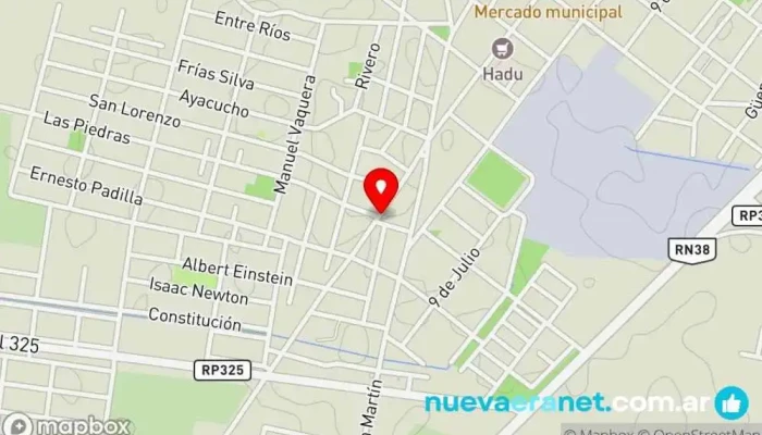 mapa de Panaderia La Tempranera Panadería en Monteros