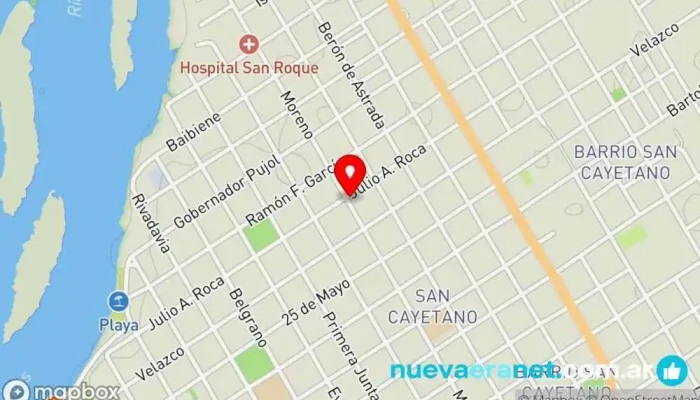 mapa de Panadería La UNION Panadería en Esquina