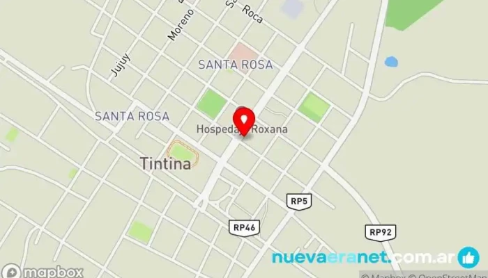 mapa de Panaderia Las Tres Marias Panadería en Tintina