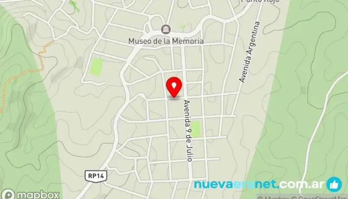 mapa de Panadería L&D Panadería en Villa Icho Cruz