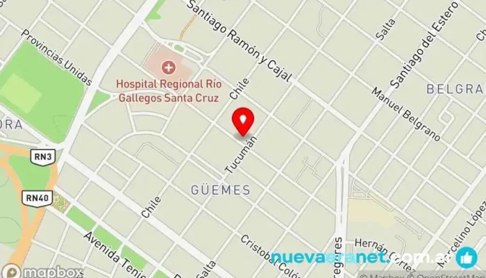 mapa de Panaderia 