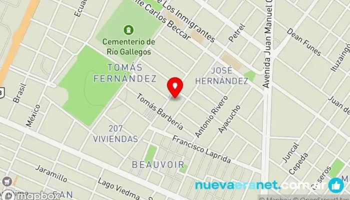 mapa de Panaderia 