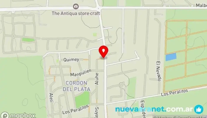 mapa de Panadería Liliana Panadería en Luján de Cuyo