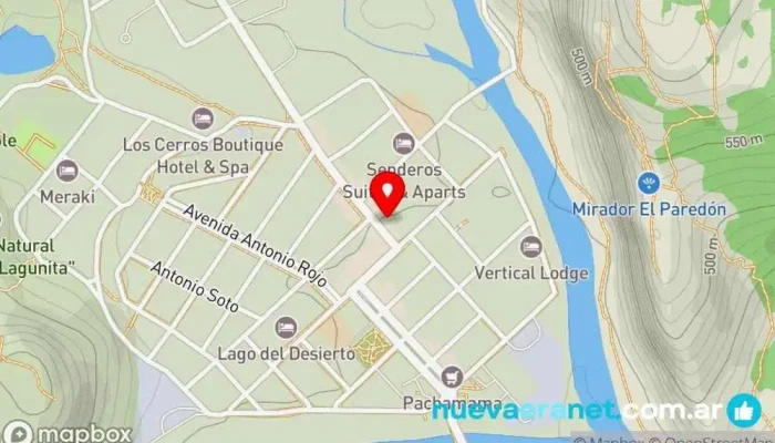 mapa de Panaderia Lo De Haydee Panadería en El Chalten