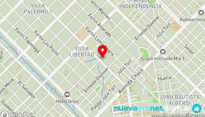 mapa de Panadería 