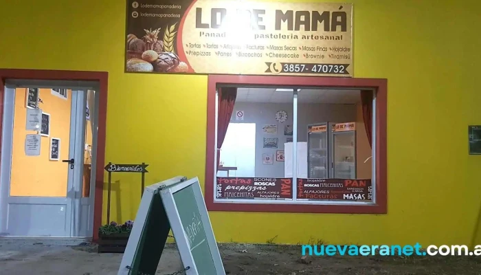 Panaderia Lo De Mama Carta - Bandera