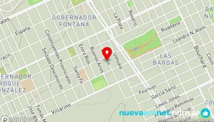 mapa de Panaderia Lorenzo Panadería en Puerto Madryn