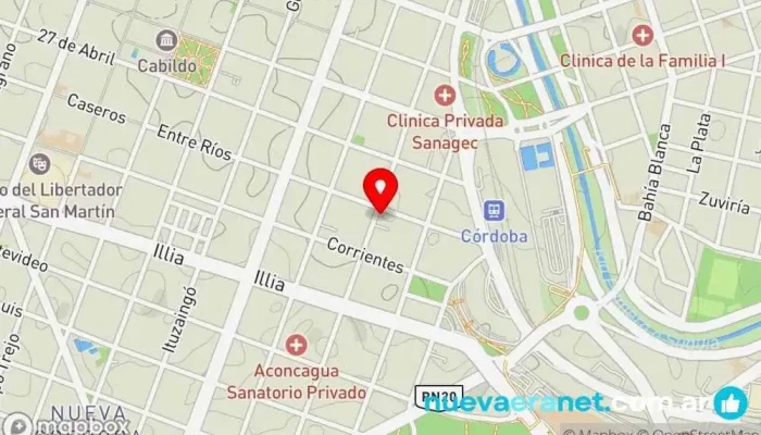 mapa de Panaderia los del táchira Panadería en Córdoba