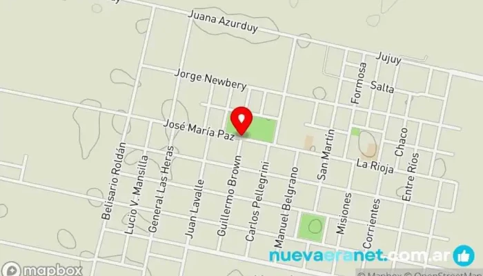 mapa de panaderia los hermanos Panadería en Ucacha