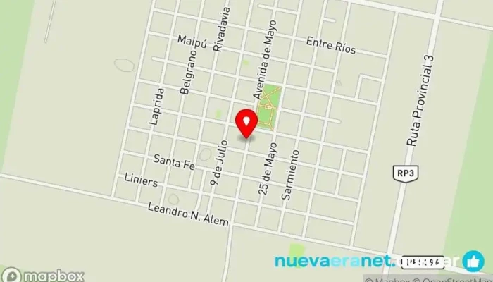 mapa de Panaderia Los Hermanos Panadería en San Bartolome