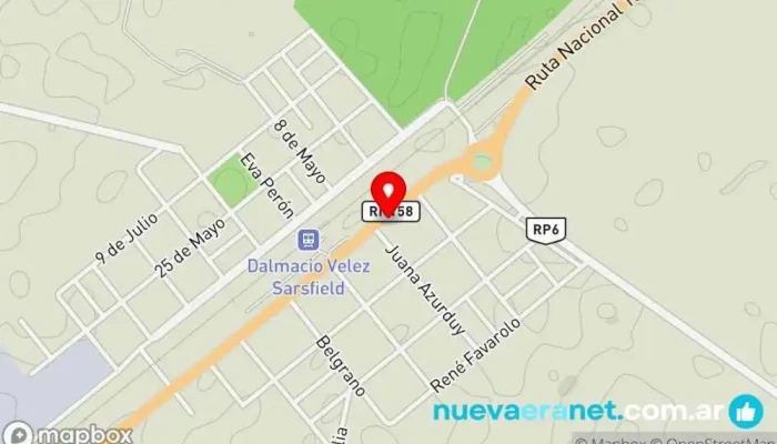 mapa de Panadería 